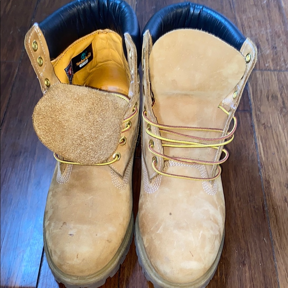Timberland Wheat Leather Boots